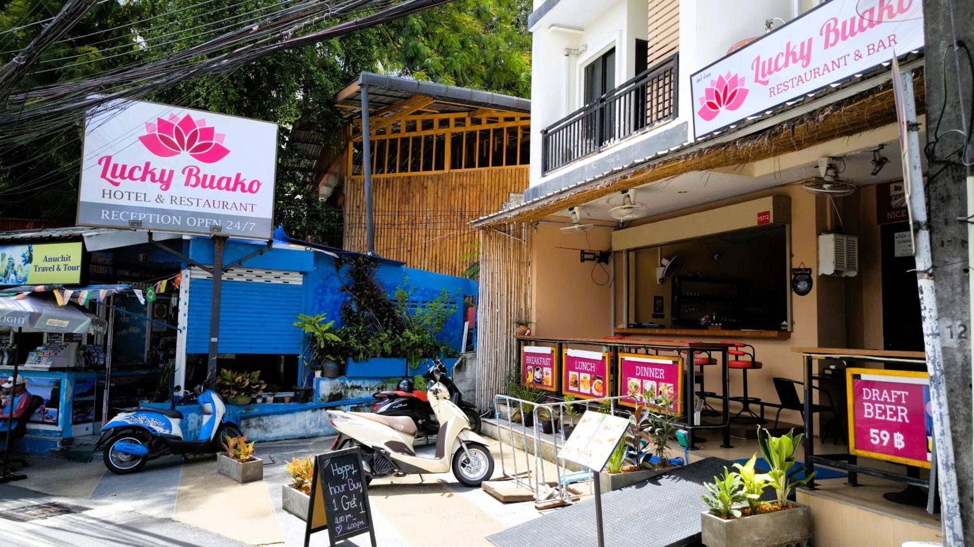 Lucky Buako Hotel Patong Esterno foto